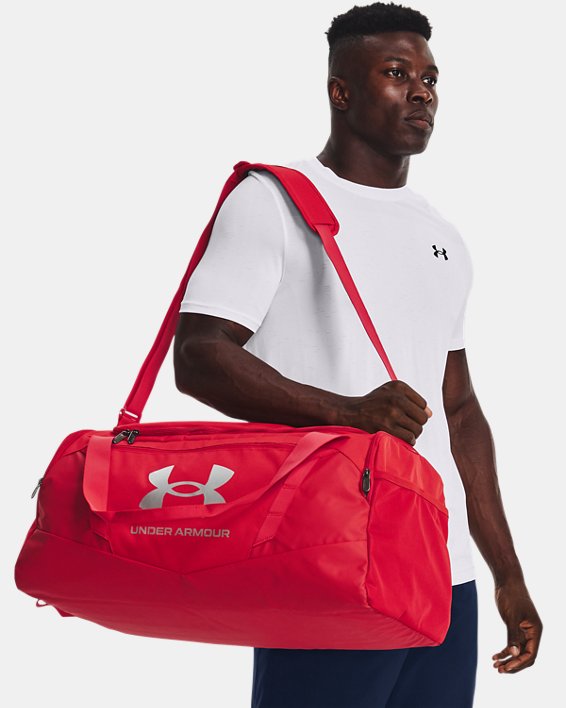 UA Undeniable 5.0 Medium Duffle Bag, Red, pdpMainDesktop image number 6